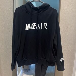 Nike mock neck hoodie